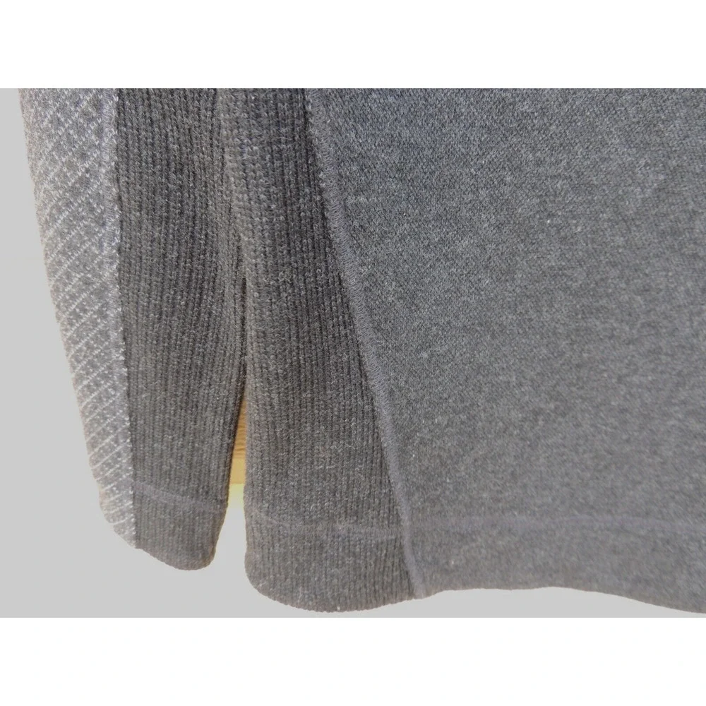 PrAna Brandie Wool Blend Sweater XS Snap Closure Neck - Picture 6 of 7